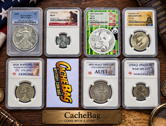 CacheBag™ Silver Edition – Mystery Silver Coin Bag