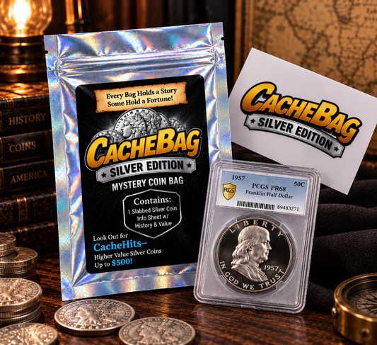 CacheBag™ Silver Edition – Mystery Silver Coin Bag